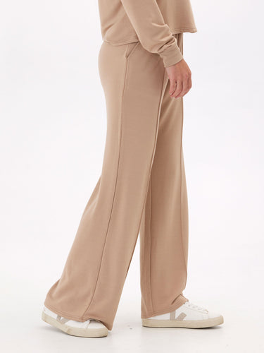 Angela Modal Terry Wide Leg Pant Womens Bottoms Pants Threads 4 Thought