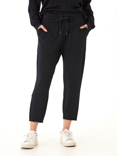 Bex Feather Fleece Panel Crop Jogger 23" Womens Bottoms Sweatpants Threads 4 Thought 