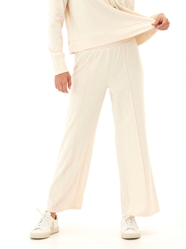 Shiloh Cozy Fleece Rib Mix Wide Leg Pant Womens Bottoms Sweatpants Threads 4 Thought