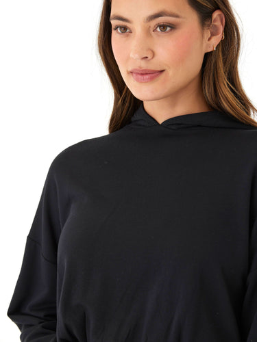 Wenda Feather Fleece Pullover Hoodie Womens Outerwear Sweatshirt Threads 4 Thought