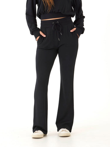 Nicolle Feather Fleece Flare Hem Pant Womens Bottoms Sweatpants Threads 4 Thought 