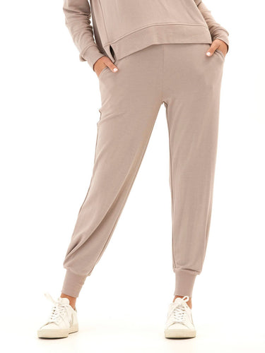 Zarina Modal Terry Tulip-Hem Jogger Womens Bottoms Sweatpants Threads 4 Thought