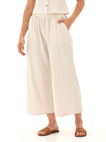 Ivanna Smocked Jersey Wide Leg Pant Womens Bottoms Pants Threads 4 Thought 