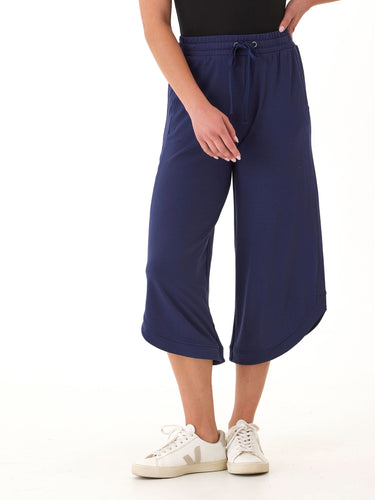 Kellyna Modal Terry Capri Dolphin Pant Womens Bottoms Sweatpants Threads 4 Thought