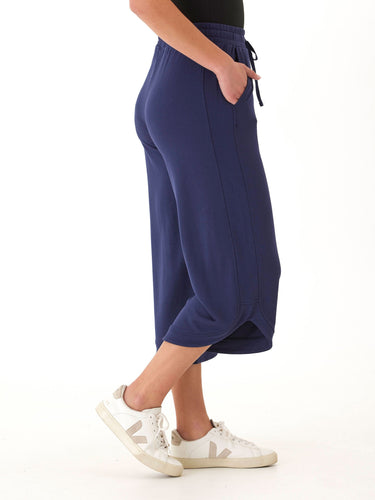 Kellyna Modal Terry Capri Dolphin Pant Womens Bottoms Sweatpants Threads 4 Thought