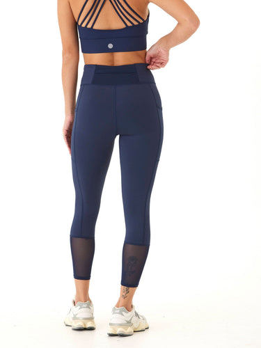 Katalina High Rise Performance Mesh Panel 7/8 Legging Womens Bottoms Leggings Threads 4 Thought 