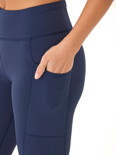 Katalina High Rise Performance Mesh Panel 7/8 Legging Womens Bottoms Leggings Threads 4 Thought 