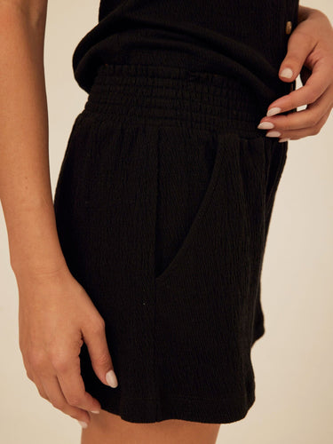 Gwyneth Smocked Jersey Short Threads 4 Thought 