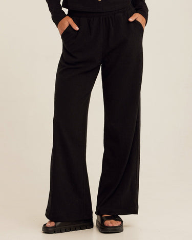 Ivanna Smocked Jersey Wide Leg Pant Womens Bottoms Pants Threads 4 Thought 