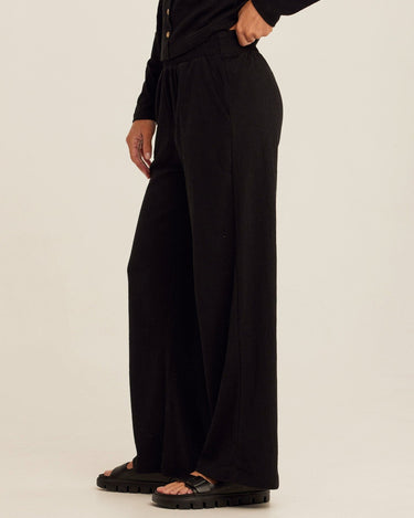 Ivanna Smocked Jersey Wide Leg Pant Womens Bottoms Pants Threads 4 Thought 