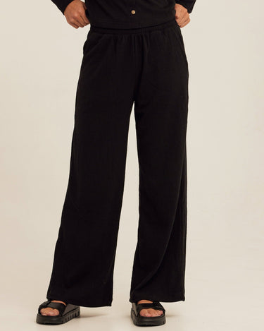 Ivanna Smocked Jersey Wide Leg Pant Womens Bottoms Pants Threads 4 Thought 