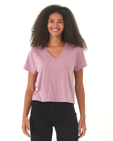 Ada Triblend V-Neck Tee Threads 4 Thought 