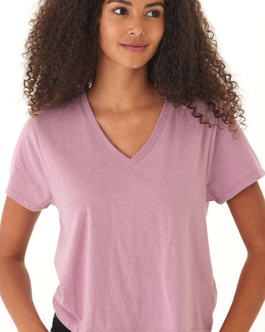 Ada Triblend V-Neck Tee Threads 4 Thought 