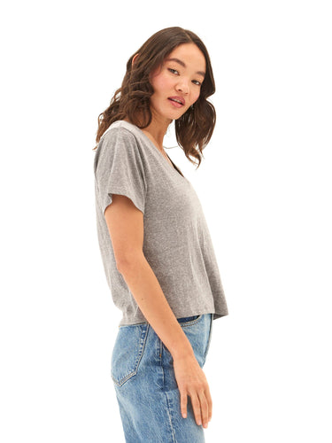 Ada Triblend V-Neck Tee Womens Tops Short Tee Threads 4 Thought