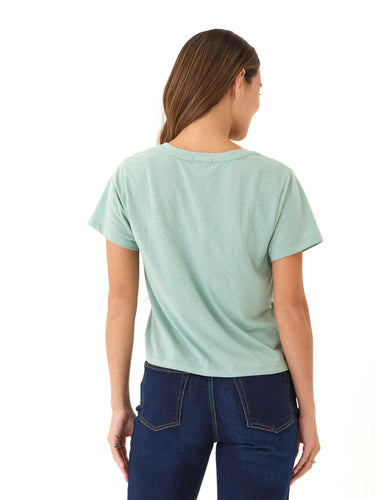 Ada Triblend V-Neck Tee Womens Tops Short Tee Threads 4 Thought 