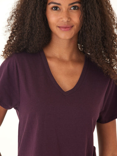 Ada Triblend V-Neck Tee Womens Tops Short Tee Threads 4 Thought