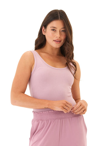 Mirabel Luxe Jersey Fitted Crop Tank Womens Tops Tanks Threads 4 Thought