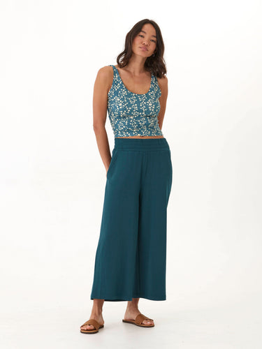 Serena Modal Terry Wide Leg Crop Pant Womens Bottoms Sweatpants Threads 4 Thought 