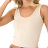 Mirabel Luxe Jersey Fitted Crop Tank Womens Tops Tanks Threads 4 Thought 