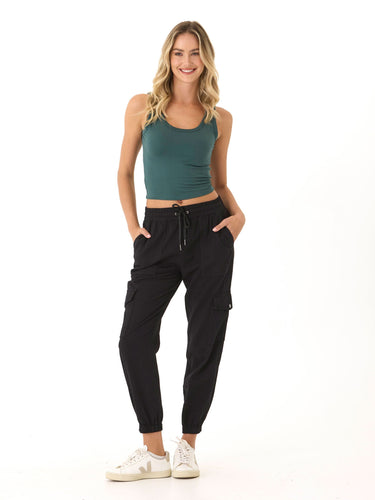 Mirabel Luxe Jersey Fitted Crop Tank Womens Tops Tanks Threads 4 Thought 