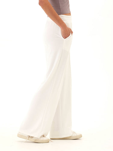 Angela Modal Terry Wide Leg Pant Womens Bottoms Sweatpants Threads 4 Thought