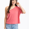 Shivani Modal Jersey One-Shoulder Top Womens Tops Short Threads 4 Thought 