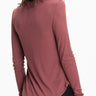 Tessa Feather Rib Long Sleeve Womens Tops Long Threads 4 Thought 