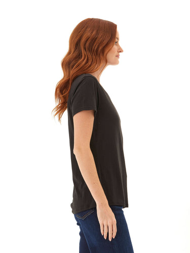 Odette Triblend Crew Tee Womens Tops Short Tee Threads 4 Thought 