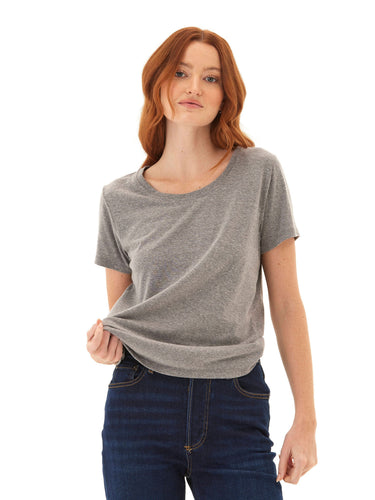 Odette Triblend Crew Tee Womens Tops Short Tee Threads 4 Thought 