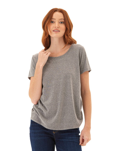 Odette Triblend Crew Tee Womens Tops Short Tee Threads 4 Thought 