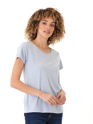 Odette Triblend Crew Tee Womens Tops Short Tee Threads 4 Thought 