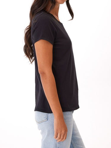 Odette Classic Jersey Crew Tee Womens Tops Short Threads 4 Thought 