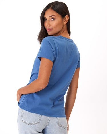 Odette Classic Jersey Crew Tee Womens Tops Short Threads 4 Thought 