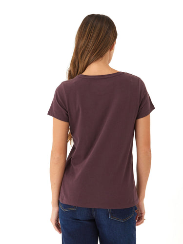Odette Classic Jersey Crew Tee Womens Tops Short Threads 4 Thought 