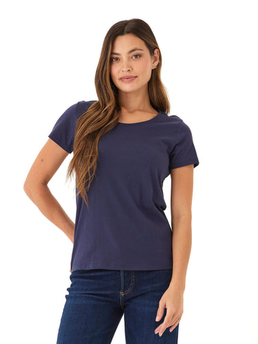 Odette Classic Jersey Crew Tee Womens Tops Short Threads 4 Thought