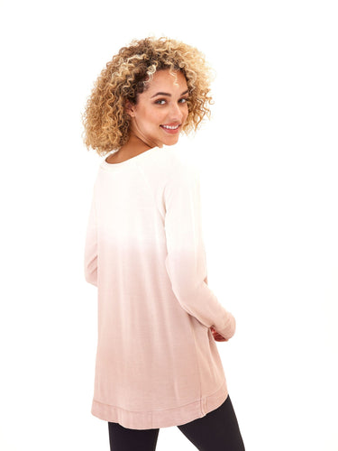 Leanna Feather Fleece Tunic Womens Outerwear Sweatshirt Threads 4 Thought 