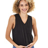 Hera Triblend Jersey V-Neck Tank Womens Tops Tanks Threads 4 Thought 