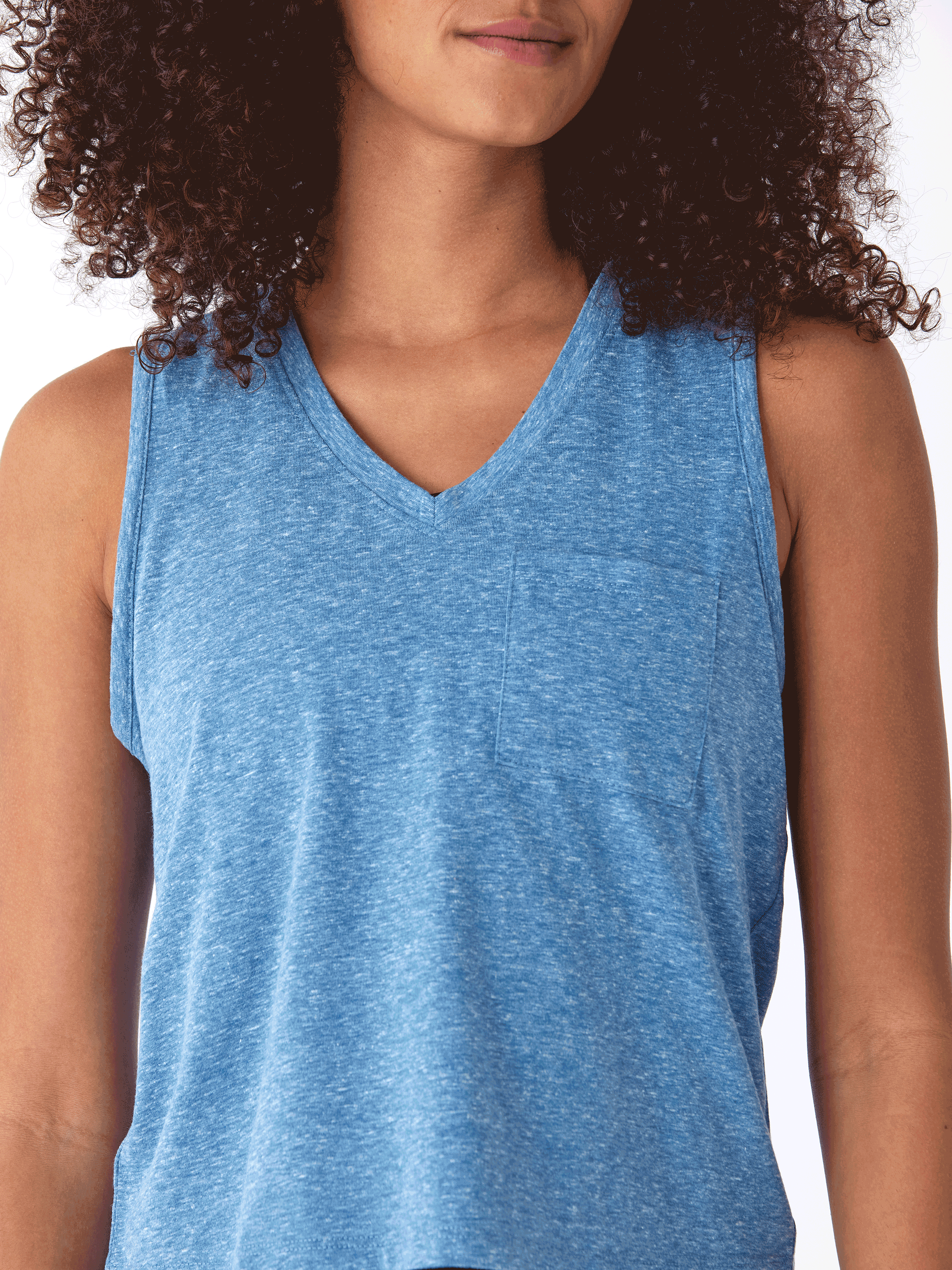 Ngo Tank Thread Hera Triblend Jersey V-Neck Tank – Threads 4 Thought