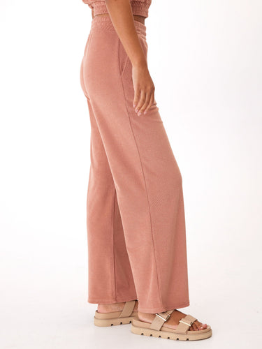 Sharie Towel Terry Wide Leg Pant Womens Bottoms Pants Threads 4 Thought 