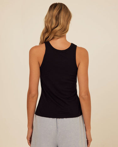 Bailey Feather Rib High Neck Tank Womens Tops Tanks Threads 4 Thought 