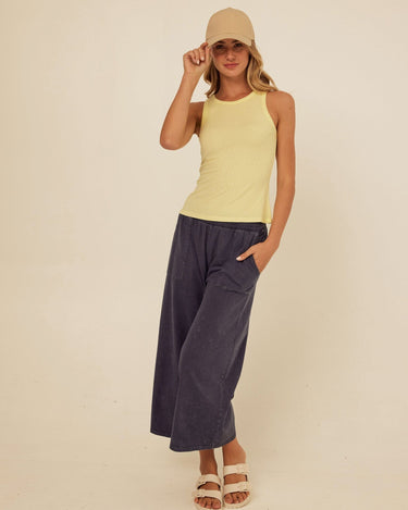 Bailey Feather Rib High Neck Tank Womens Tops Tanks Threads 4 Thought 