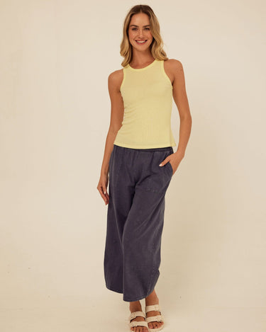 Bailey Feather Rib High Neck Tank Womens Tops Tanks Threads 4 Thought 