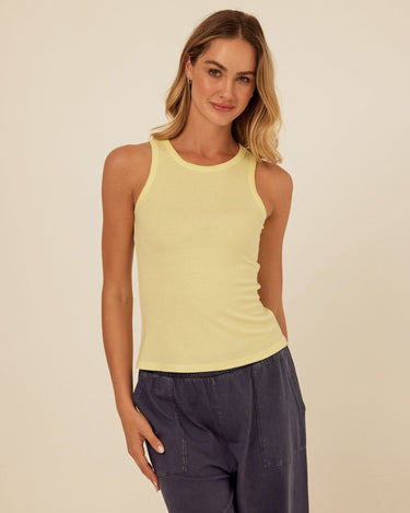 Bailey Feather Rib High Neck Tank Womens Tops Tanks Threads 4 Thought 