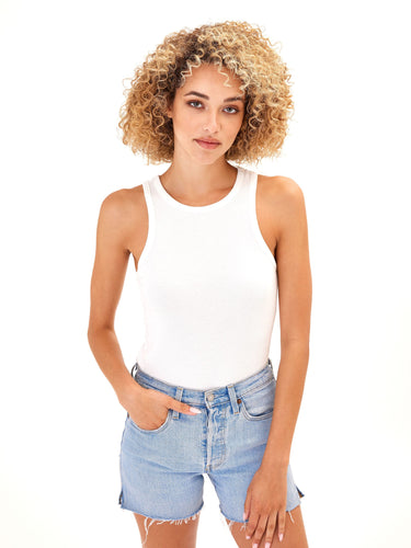 Bailey Feather Rib High Neck Tank Womens Tops Tanks Threads 4 Thought