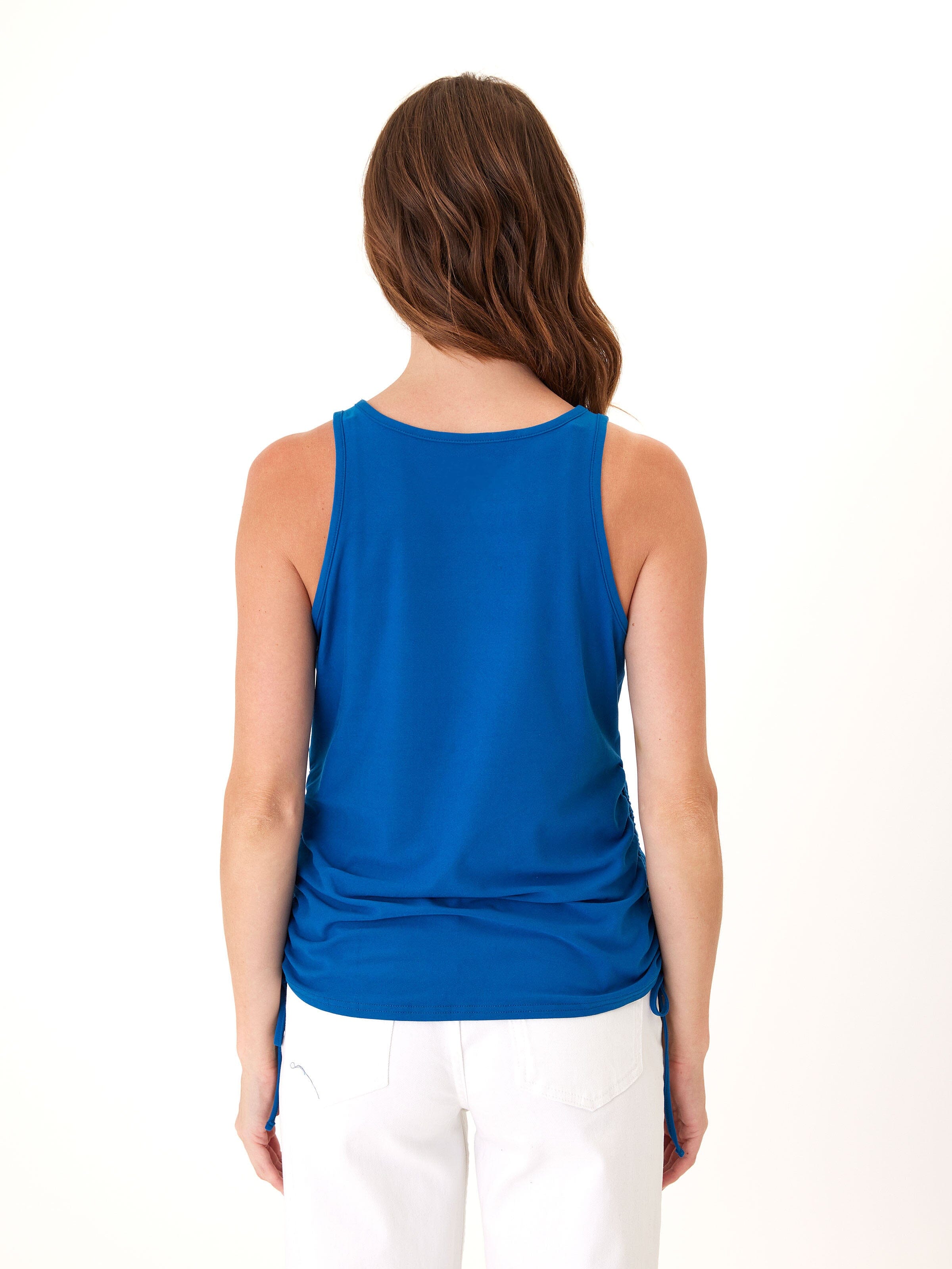 Eliza Luxe Jersey Cinched Tank