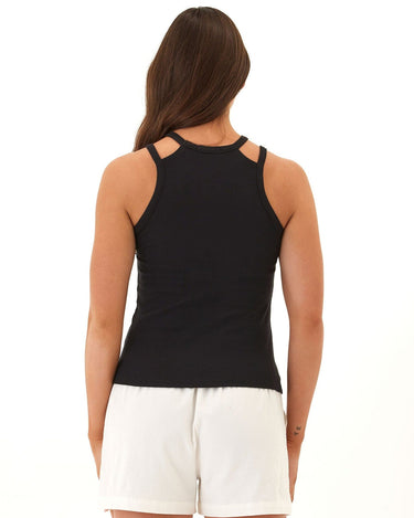 Zinnia Feather Rib Tank Womens Tops Tanks Threads 4 Thought 