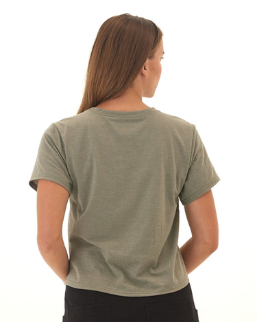 Shelbie Triblend Jersey Pocket Tee Womens Tops Short Tee Threads 4 Thought 