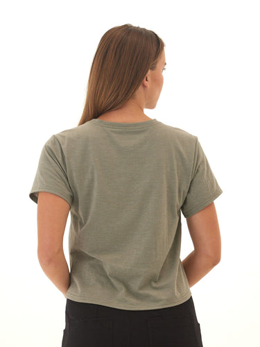 Shelbie Triblend Jersey Pocket Tee Womens Tops Short Tee Threads 4 Thought 