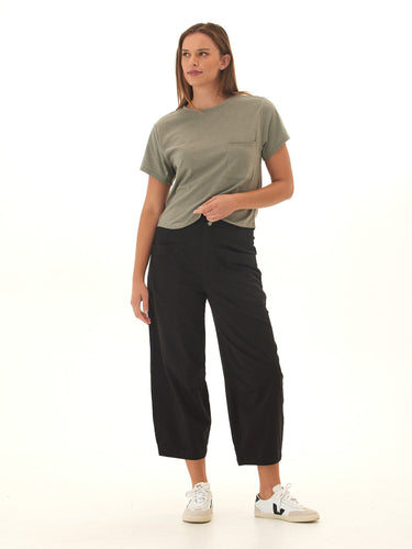 Lauren Stretch Twill Pleated Barrel Pant Womens Bottoms Pants Threads 4 Thought 