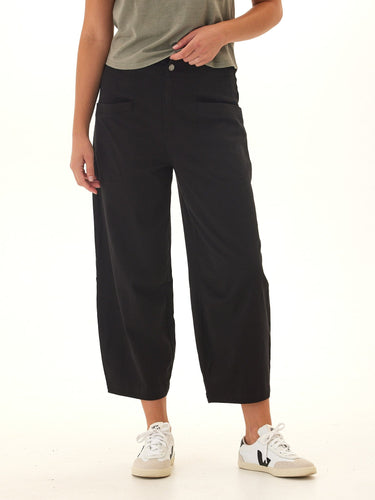 Lauren Stretch Twill Pleated Barrel Pant Womens Bottoms Pants Threads 4 Thought